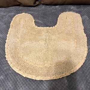 Home Weavers Toilet Rugs U Shaped Contour,Extra Thick Toilet Rug YELLOW NWOT!🚽🛁